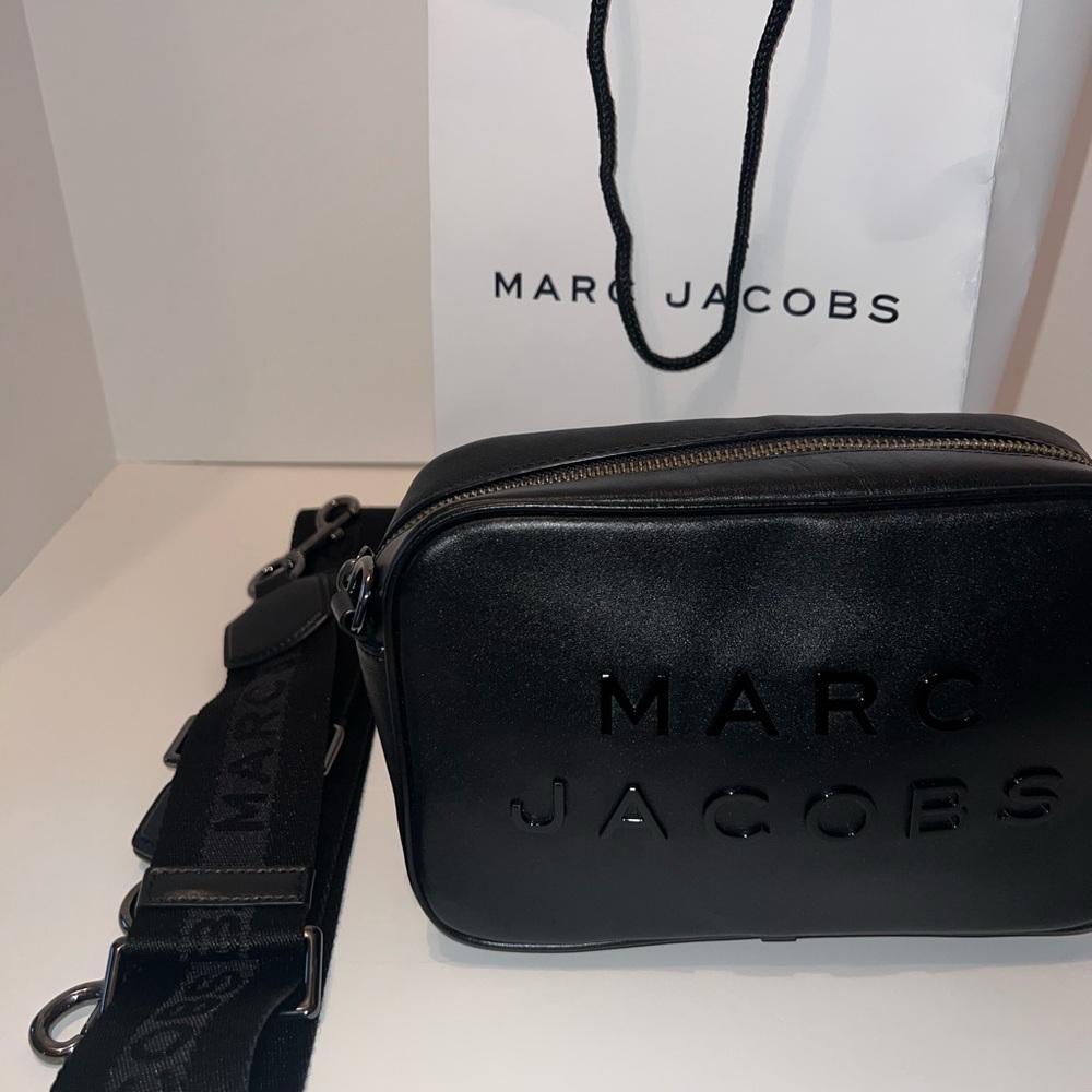 Marc Jacob Crossbody Bag with Gold Zipper